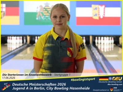 Foto des Albums: Fotoalbum 1: Deutsche Meisterschaften 2026 der Jugend A (U18) in Berlin, City Bowling Hasenheide