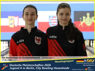 Foto des Albums: Fotoalbum 1: Deutsche Meisterschaften 2026 der Jugend A (U18) in Berlin, City Bowling Hasenheide