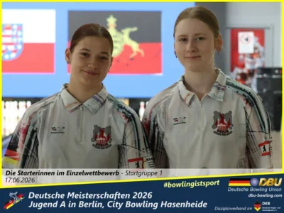 Foto des Albums: Fotoalbum 1: Deutsche Meisterschaften 2026 der Jugend A (U18) in Berlin, City Bowling Hasenheide