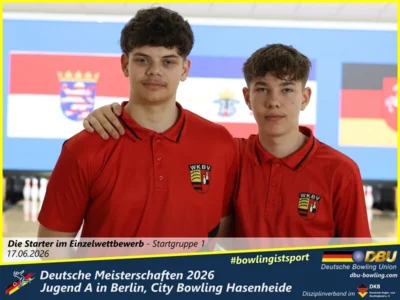 Foto des Albums: Fotoalbum 1: Deutsche Meisterschaften 2026 der Jugend A (U18) in Berlin, City Bowling Hasenheide