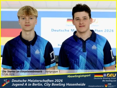 Foto des Albums: Fotoalbum 1: Deutsche Meisterschaften 2026 der Jugend A (U18) in Berlin, City Bowling Hasenheide