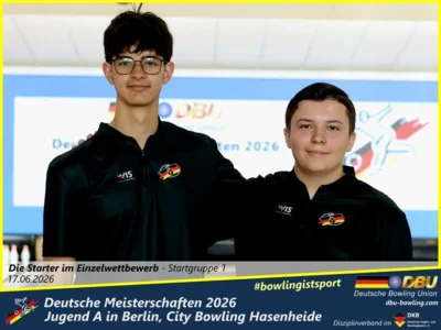Foto des Albums: Fotoalbum 1: Deutsche Meisterschaften 2026 der Jugend A (U18) in Berlin, City Bowling Hasenheide