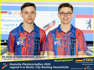 Foto des Albums: Fotoalbum 1: Deutsche Meisterschaften 2026 der Jugend A (U18) in Berlin, City Bowling Hasenheide