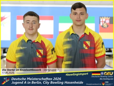 Foto des Albums: Fotoalbum 1: Deutsche Meisterschaften 2026 der Jugend A (U18) in Berlin, City Bowling Hasenheide