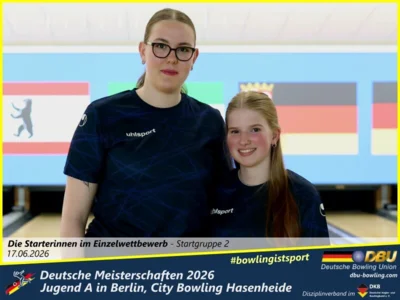 Foto des Albums: Fotoalbum 1: Deutsche Meisterschaften 2026 der Jugend A (U18) in Berlin, City Bowling Hasenheide