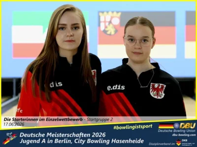 Foto des Albums: Fotoalbum 1: Deutsche Meisterschaften 2026 der Jugend A (U18) in Berlin, City Bowling Hasenheide