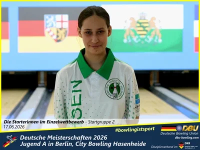 Foto des Albums: Fotoalbum 1: Deutsche Meisterschaften 2026 der Jugend A (U18) in Berlin, City Bowling Hasenheide