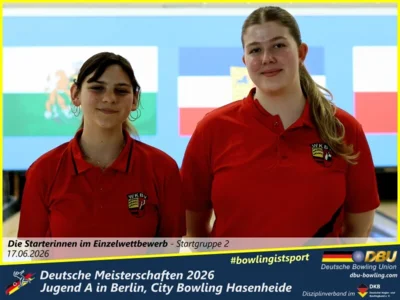 Foto des Albums: Fotoalbum 1: Deutsche Meisterschaften 2026 der Jugend A (U18) in Berlin, City Bowling Hasenheide