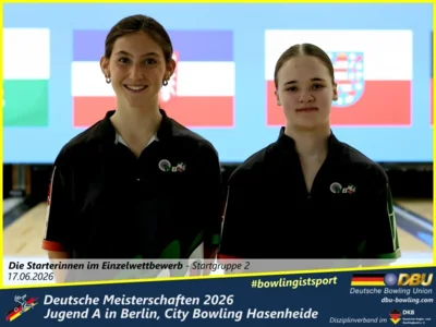 Foto des Albums: Fotoalbum 1: Deutsche Meisterschaften 2026 der Jugend A (U18) in Berlin, City Bowling Hasenheide