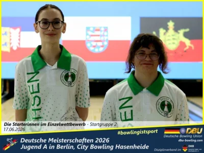 Foto des Albums: Fotoalbum 1: Deutsche Meisterschaften 2026 der Jugend A (U18) in Berlin, City Bowling Hasenheide