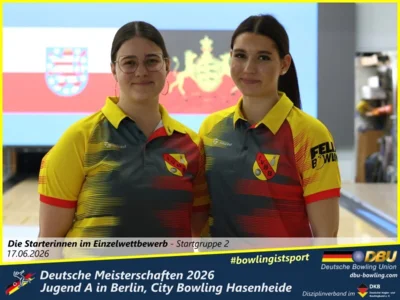 Foto des Albums: Fotoalbum 1: Deutsche Meisterschaften 2026 der Jugend A (U18) in Berlin, City Bowling Hasenheide