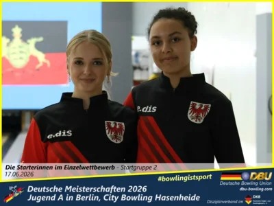 Foto des Albums: Fotoalbum 1: Deutsche Meisterschaften 2026 der Jugend A (U18) in Berlin, City Bowling Hasenheide
