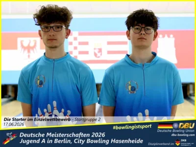 Foto des Albums: Fotoalbum 1: Deutsche Meisterschaften 2026 der Jugend A (U18) in Berlin, City Bowling Hasenheide