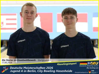 Foto des Albums: Fotoalbum 1: Deutsche Meisterschaften 2026 der Jugend A (U18) in Berlin, City Bowling Hasenheide