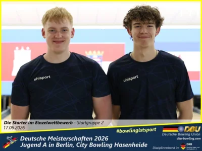 Foto des Albums: Fotoalbum 1: Deutsche Meisterschaften 2026 der Jugend A (U18) in Berlin, City Bowling Hasenheide