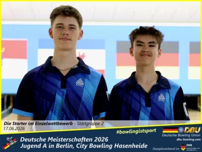 Foto des Albums: Fotoalbum 1: Deutsche Meisterschaften 2026 der Jugend A (U18) in Berlin, City Bowling Hasenheide