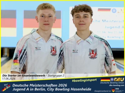 Foto des Albums: Fotoalbum 1: Deutsche Meisterschaften 2026 der Jugend A (U18) in Berlin, City Bowling Hasenheide