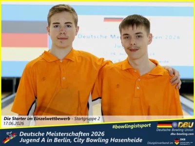 Foto des Albums: Fotoalbum 1: Deutsche Meisterschaften 2026 der Jugend A (U18) in Berlin, City Bowling Hasenheide