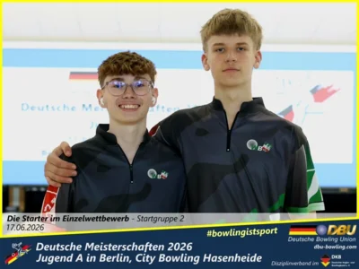 Foto des Albums: Fotoalbum 1: Deutsche Meisterschaften 2026 der Jugend A (U18) in Berlin, City Bowling Hasenheide