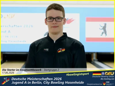 Foto des Albums: Fotoalbum 1: Deutsche Meisterschaften 2026 der Jugend A (U18) in Berlin, City Bowling Hasenheide