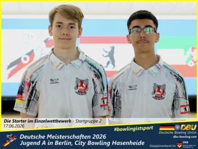 Foto des Albums: Fotoalbum 1: Deutsche Meisterschaften 2026 der Jugend A (U18) in Berlin, City Bowling Hasenheide