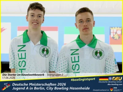 Foto des Albums: Fotoalbum 1: Deutsche Meisterschaften 2026 der Jugend A (U18) in Berlin, City Bowling Hasenheide