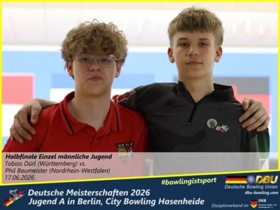 Foto des Albums: Fotoalbum 4: Deutsche Meisterschaften 2026 der Jugend A (U18) in Berlin, City Bowling Hasenheide