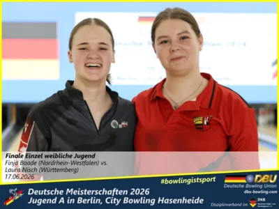 Foto des Albums: Fotoalbum 4: Deutsche Meisterschaften 2026 der Jugend A (U18) in Berlin, City Bowling Hasenheide