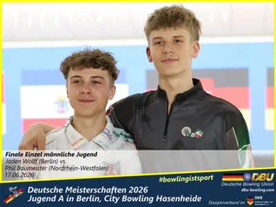 Foto des Albums: Fotoalbum 4: Deutsche Meisterschaften 2026 der Jugend A (U18) in Berlin, City Bowling Hasenheide