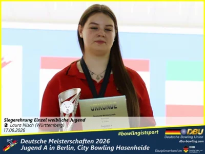 Foto des Albums: Fotoalbum 4: Deutsche Meisterschaften 2026 der Jugend A (U18) in Berlin, City Bowling Hasenheide