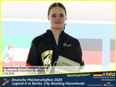 Foto des Albums: Fotoalbum 4: Deutsche Meisterschaften 2026 der Jugend A (U18) in Berlin, City Bowling Hasenheide