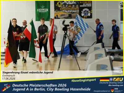 Foto des Albums: Fotoalbum 4: Deutsche Meisterschaften 2026 der Jugend A (U18) in Berlin, City Bowling Hasenheide