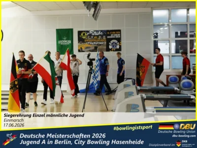 Foto des Albums: Fotoalbum 4: Deutsche Meisterschaften 2026 der Jugend A (U18) in Berlin, City Bowling Hasenheide