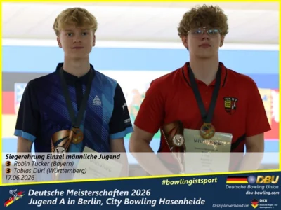 Foto des Albums: Fotoalbum 4: Deutsche Meisterschaften 2026 der Jugend A (U18) in Berlin, City Bowling Hasenheide