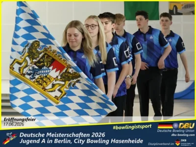 Foto des Albums: Fotoalbum 2: Deutsche Meisterschaften 2026 der Jugend A (U18) in Berlin, City Bowling Hasenheide