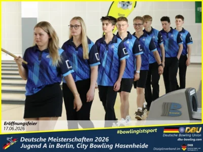 Foto des Albums: Fotoalbum 2: Deutsche Meisterschaften 2026 der Jugend A (U18) in Berlin, City Bowling Hasenheide