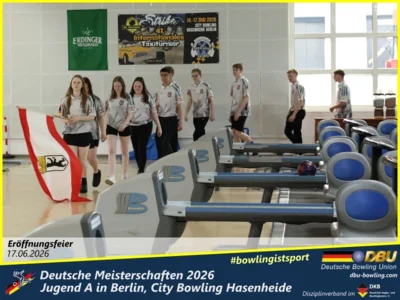 Foto des Albums: Fotoalbum 2: Deutsche Meisterschaften 2026 der Jugend A (U18) in Berlin, City Bowling Hasenheide