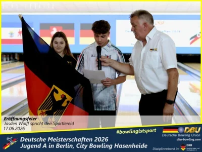 Foto des Albums: Fotoalbum 2: Deutsche Meisterschaften 2026 der Jugend A (U18) in Berlin, City Bowling Hasenheide