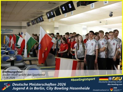 Foto des Albums: Fotoalbum 2: Deutsche Meisterschaften 2026 der Jugend A (U18) in Berlin, City Bowling Hasenheide