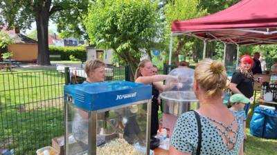 Popcorn und Zuckerwatte 