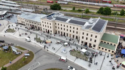 Foto des Albums: Bahnhofsempfangsgebäude im Wandel I Fotos: Martin Röhr, Martin Ferch, Jens Wegner, Gerhard Baack