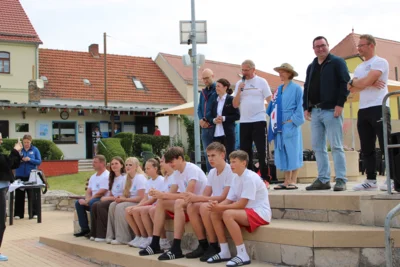 Stadtbadleiter Olaf Tobisch ergriff ebenfalls das Wort.  (Bild vergr&ouml;&szlig;ern)