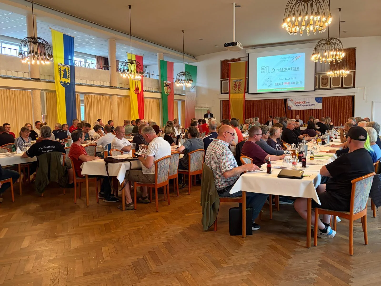 Bild: Volles Haus im Schützenhaus Peine