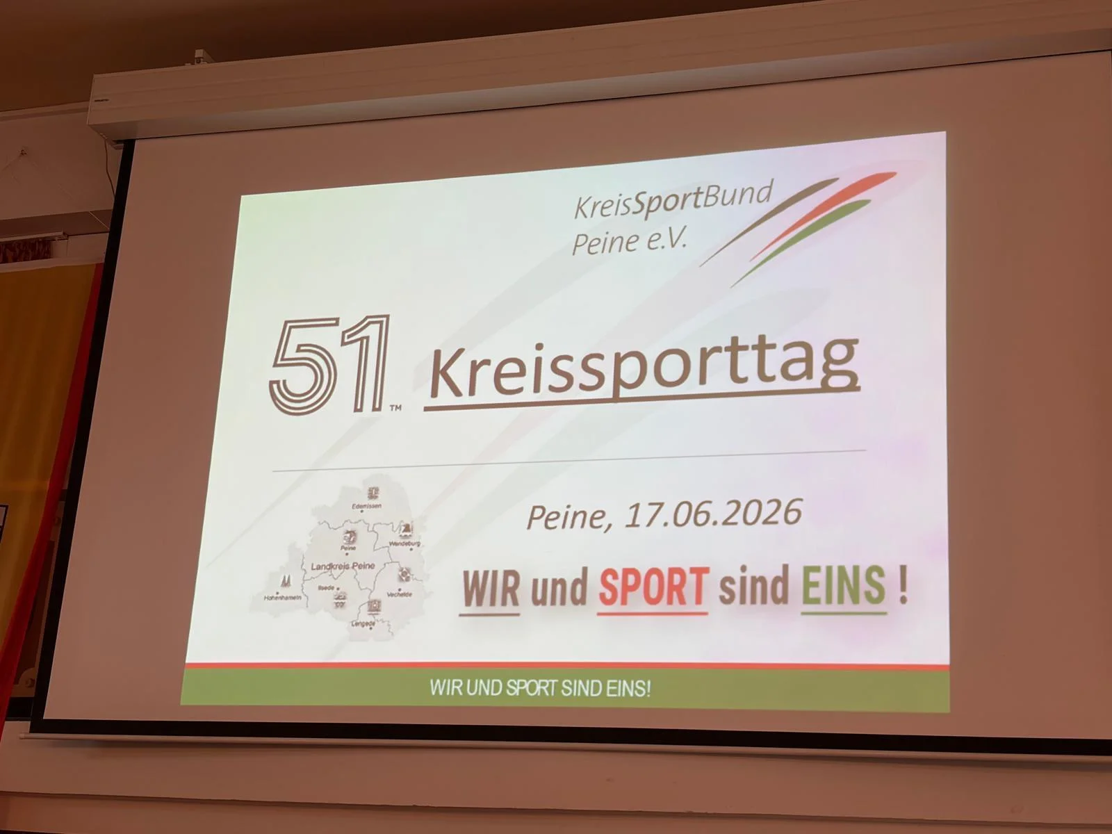 Bild: Willkommen zum 51. Kreissporttag