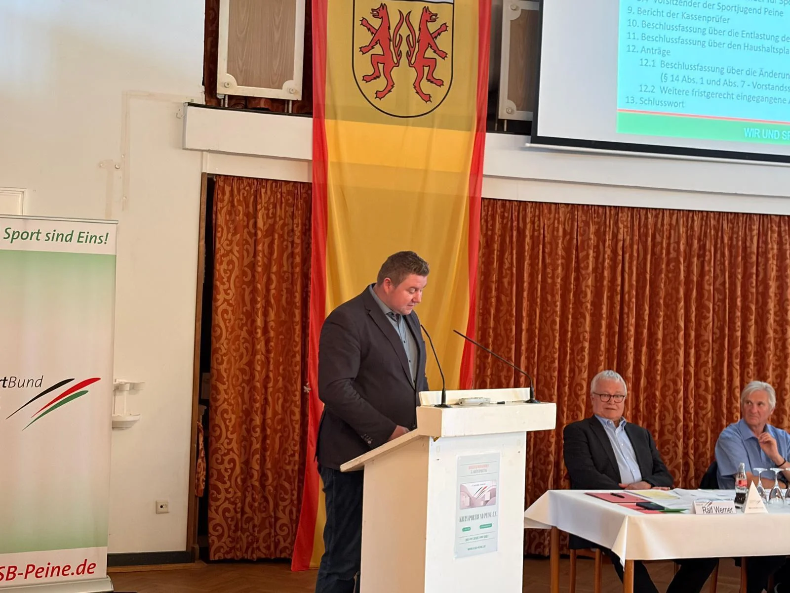 Bild: Grußwort für die Gemeinden von Nils Neuhäuser genannt Holtbrügge
