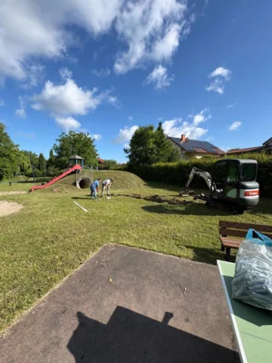 Foto des Albums: Bodentrampolin für Kleinfischlingen – ein Gemeinschaftsprojekt mit Herz
