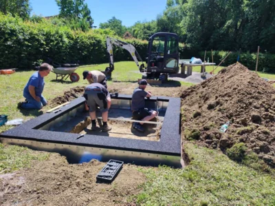 Foto des Albums: Bodentrampolin für Kleinfischlingen – ein Gemeinschaftsprojekt mit Herz