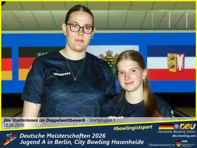 Foto des Albums: Fotoalbum 5: Deutsche Meisterschaften 2026 der Jugend A (U18) in Berlin, City Bowling Hasenheide