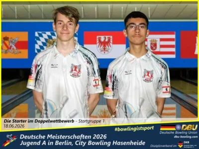 Foto des Albums: Fotoalbum 5: Deutsche Meisterschaften 2026 der Jugend A (U18) in Berlin, City Bowling Hasenheide