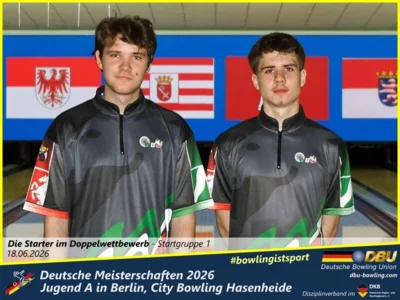 Foto des Albums: Fotoalbum 5: Deutsche Meisterschaften 2026 der Jugend A (U18) in Berlin, City Bowling Hasenheide